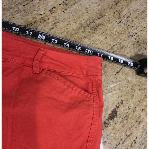 Lot of 2 Old Navy Size 12 Salmon Color Pepper Tamarind Pixie Chino - Picture 15 of 16